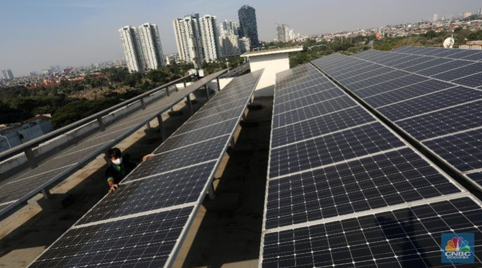 CNBC | Semarak, Mitsubishi Ikut Bangun PLTS Atap 10,6 MW di RI